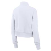 UNC Nike Women's Crop Retro Fleece 1/4 Zip